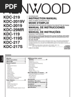 KENWOOD J9LD 　リモコン、説明書（表紙紛失） Kenwood Accessory Store