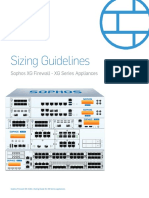 Sophos XG Series Sizing Guide Sgna