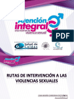 Rutas de Intervencion A Las Violencias Sexuales