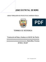 TDR Pistas - Perfil++