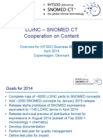 LOINC-SNOMED CT Cooperation on Content Overview