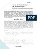 Caso de Éxito en Planificación Estratégica