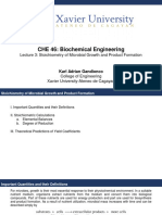 CHE46 3rdlecture StoichiometryofMicrobialGrowthandProductFormation