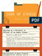 Code of Ethics Report