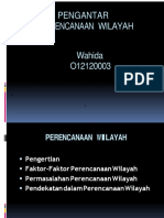 Perencanaan wilayah Wahida O12120003