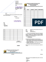 Daftar Hadir Rapat