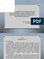 ANALISIS PENGGUNAAN MEDIA ONLINE DALAM PEMBELAJARAN DARING PADA-digabungkan