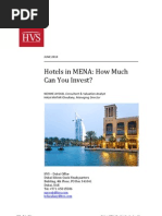 Hotels in MENA: How Much Can You Invest?: JUNE 2010