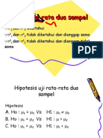 Uji Dua Sampel