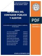 Los Informes Del Contador Público y Auditor - Grupo #4