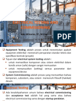 Modul 2 - Electrical Test and Commisioning