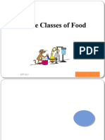 2.1 The Classes of Food