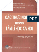 Các Thực Nghiệm Trong Tâm Lý Học Xã Hội (NXB Đại Học Quốc Gia 2008) - Trần Thị Minh Đức, 627 Trang