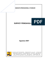 3. Pos Survey Pendahuluan