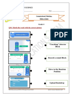 Worksheet Grade 4 Computer