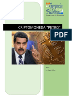 Criptomoneda EL PETRO