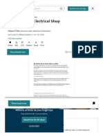 Business Plan Electrical Shop - PDF - Pricing - Retail - 1634010961447