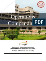 Operations Compendium
