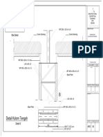 CAD DRAFT STEEL MJKT Detail KOLOM E