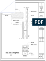 CAD DRAFT STEEL MJKT Detail KOLOM F
