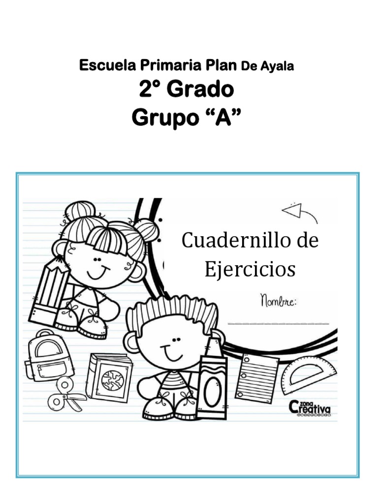 Cuadernillo de Actividades 2° Grado | PDF