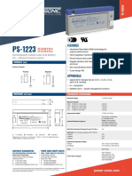 PS-1223 Technical Specifications - US