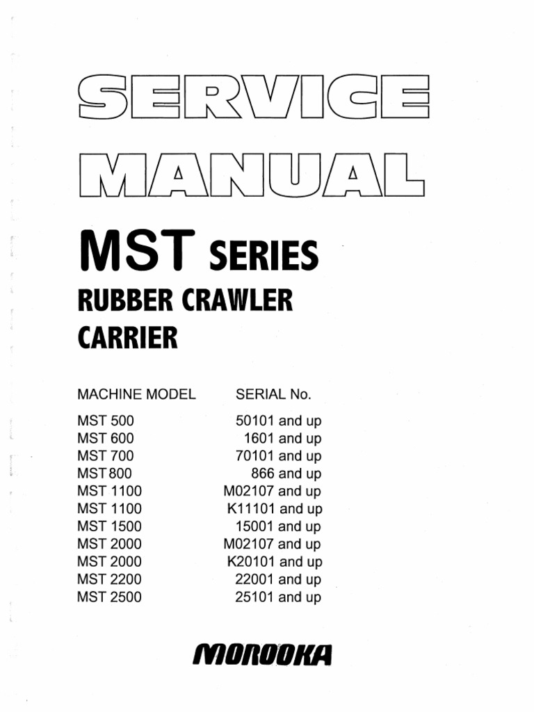 MST Manual 19121735 PDF | PDF | Valve | Pump