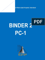 Binder 2 PC-1: 300 Bedded Allama Iqbal Hospital, Islamabad