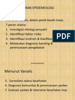 Peranan Epidemiologi