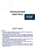 Travellers Rod and Sight Rails