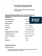 Databe Yang Digunakan Adalah