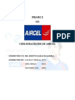 CRM Project On Aircel