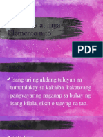 Anekdota at Mga Elemento Nito