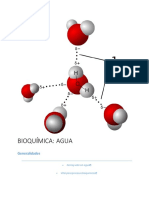 Bioquímica - Agua