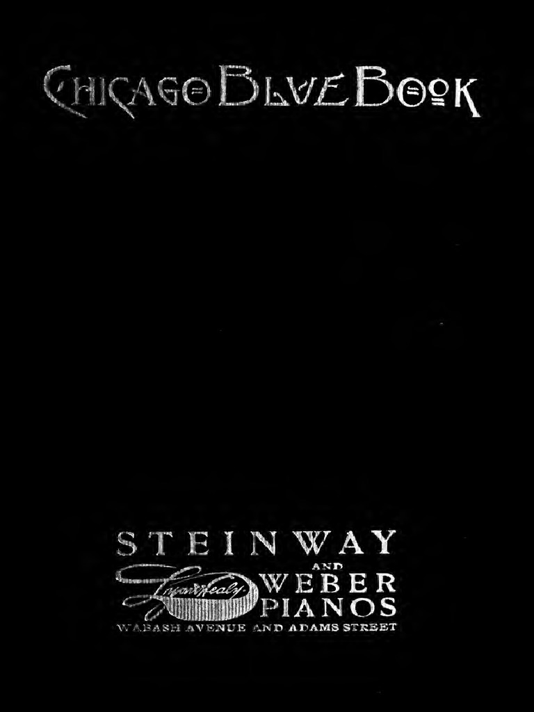 Chicago Blue Book | PDF