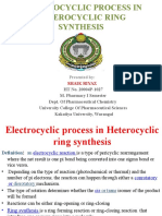 Electrocyclic Reactions in Heterocyclic Ring Synthesis