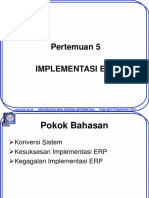 Pertemuan 5: Implementasi Erp