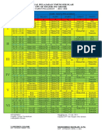 JADWAL PELAJARAN UMUM Dan Covid 2021-2022