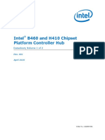Intel B460 and H410 Chipset Platform Controller Hub: Rev. 001 April 2020