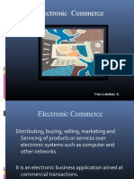 Electronic Commerce: Uma Lakshmi K