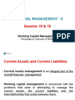 Working Capital Management