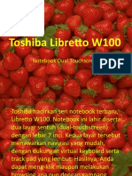 Toshiba Libretto W100 Himpunan