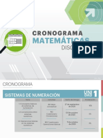 Cronograma Mate Discretas