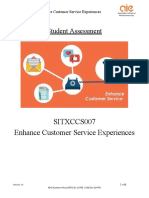 SITXCCS007 Assessment Tool