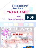 Media Pembelajaran Reklame PPT Kls 6A