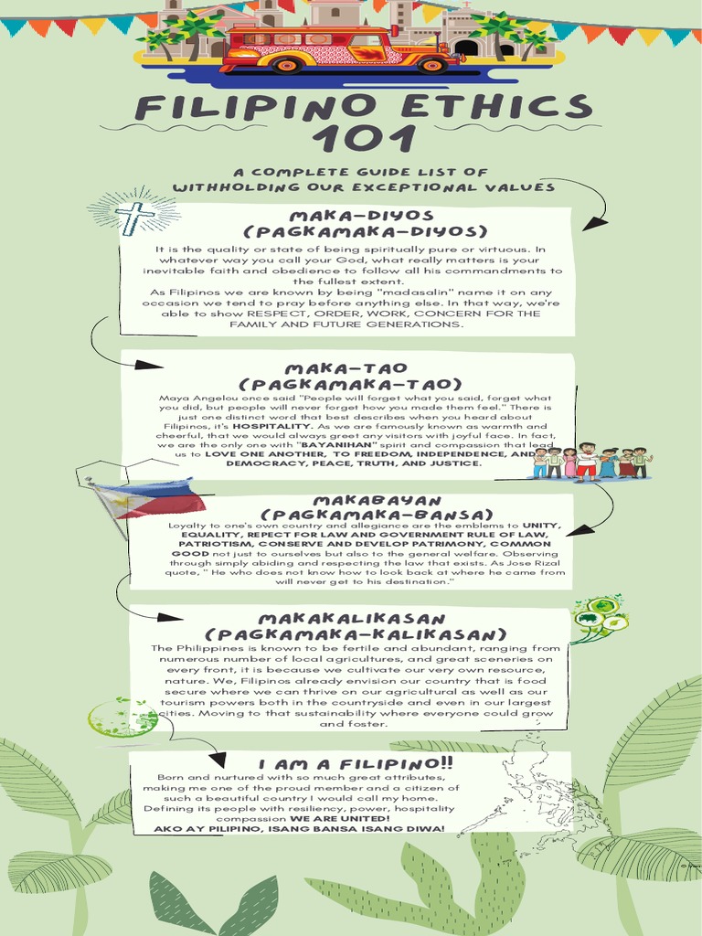 Filipino Ethics 101: Maka-Diyos (Pagkamaka-Diyos) | PDF | Philosophical ...