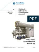 Hot Liquid To Electricity Power System: Product Data and Application Guide
