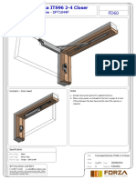 FD60 Concealed Dorma ITS96 2-4 Closer in A Timber Frame DFT1042P FZD0691 I1