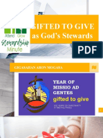 Gifted To Give On Stewardship