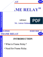 Frame Relay: Mr. Anisur Rahman